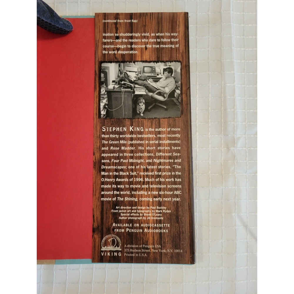 Stephen King Desperation Hardcover Viking Horror - Picture 8 of 8